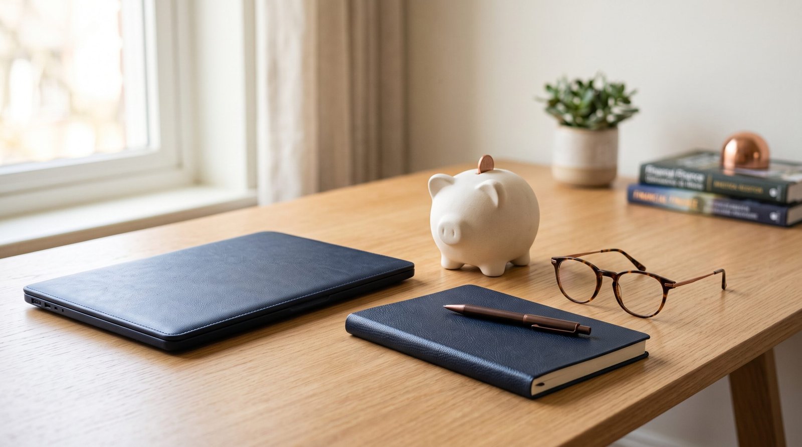 حاسبة محمولة ودفتر - AI personal finance 2026 guide